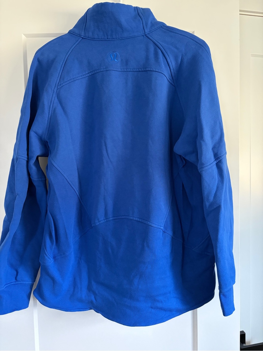 Lululemon oversized scuba long length 1/2 zip sz M/L - Picture 3 of 3